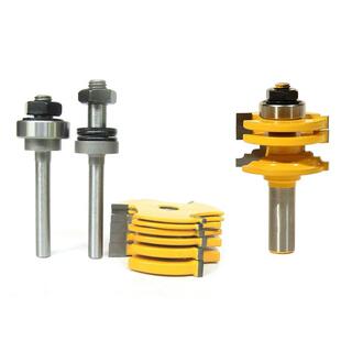 1Pcs 1/2 Inch Shank Glass Door Rail Stile Reversile Route