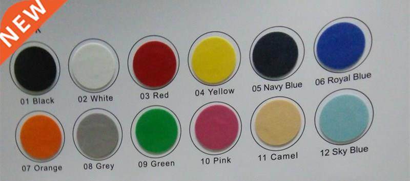 CDF 08 Grey color flock heat transfer polyester film, Heat