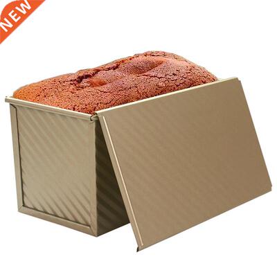 Rectangular Loaf Pan Carbon Steel Non-stick Bellows Cover To