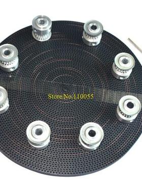 Hot Sale 8pcs 20 teeth GT2 Timing Pulley + 5M GT2 timing Bel
