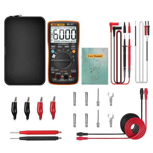 AN9002 Bluetooth-compatible Digital Multimeter 6000 Counts T