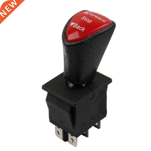 Forward-Stop-Back DPDT 6Pn Latchng Slde Rocker Swtch KCD