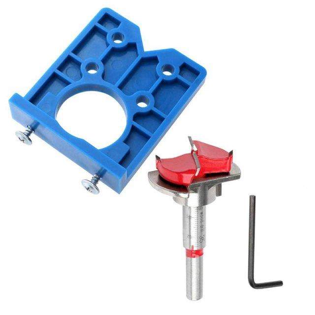 Concealed Hinge Jig Forstner it Sets-35mm Hinge Hole Cutter