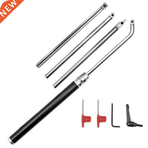 Wood Turning Tool Set Carbide Tipped Lathe Finisher/Rougher/