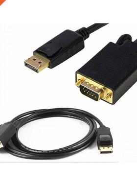 DisplayPort to VGA Adapter Converter Cable DP to VGA 1920 1