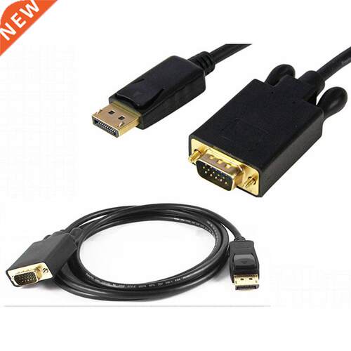 DisplayPort to VGA Adapter Converter Cable DP to VGA 1920 1