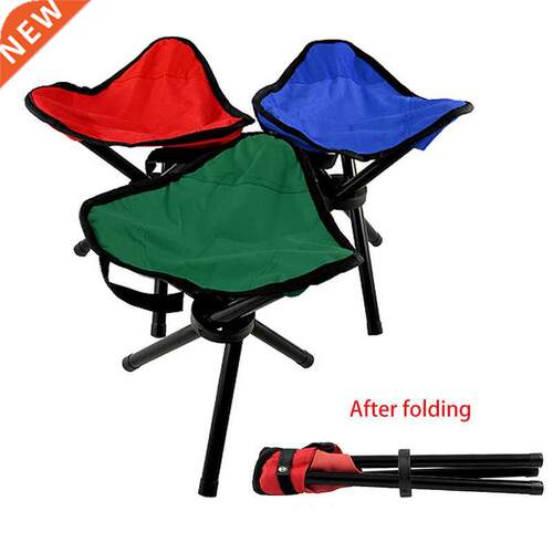 Outdoor Leisure Portable Fding Chair Three-Legged Sto Ca