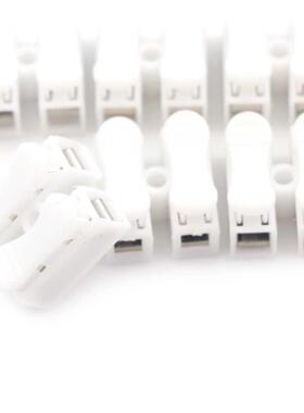 10pcs 2 Pins Electrical Cable Connectors CH2 Splice Lock Wir