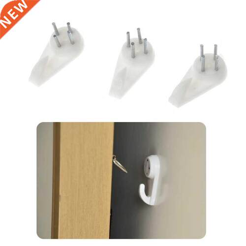 50 Pcs Plastic Invisible Traceless Wall Mount Photo Picture