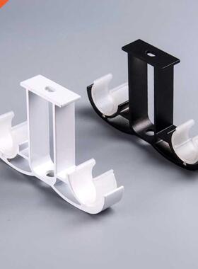 1pc Double Curtin Rod Brckets Window Hrdwre Holder Home