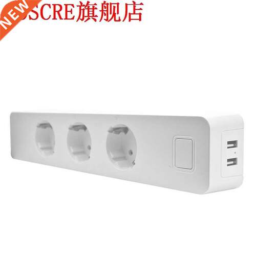 Usb Power Strip Socket With 2 Usb Standard Extension Socket