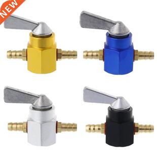 QILEJVS Universal 6mm In-Line Petrol / Fuel Tap Motorcycle O