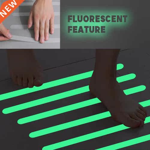 12PCS Non-slp Shower Strp Stcker Transparent Bathtub Mat