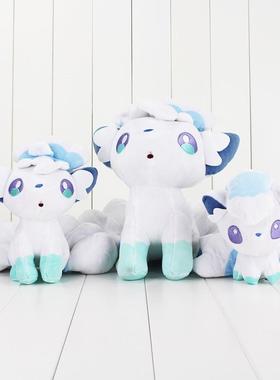 15 0cm Anime Vulpix White Fox Plush Toy Animal Sixtails Fo