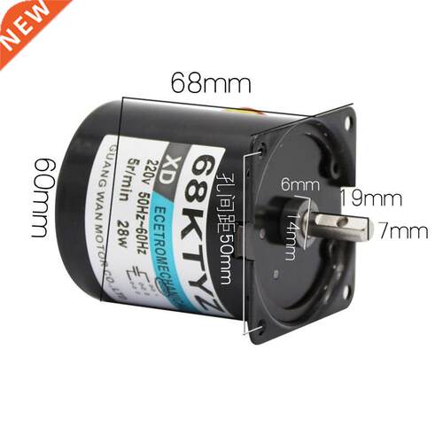Synchronous Motor 5RPM 28W 68-KTYZ AC 220V Permanent net Syn