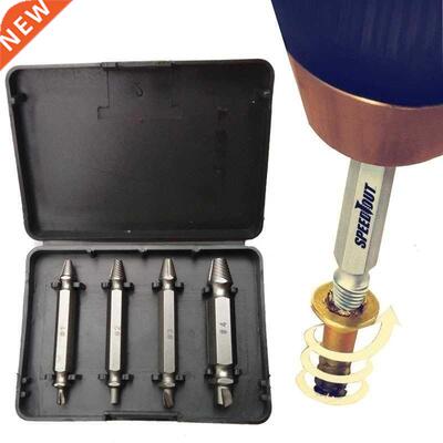 4pcs Damaged Screw Take Out Tear Down Tos Screwdriver Brok