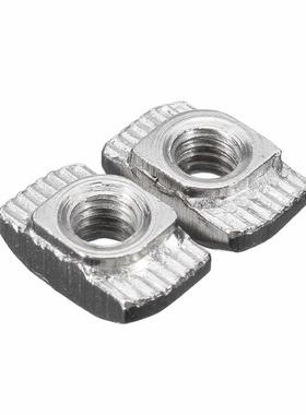 50pcs Carbon Steel T-Nuts wth M4-20 Thread Strength T Slot