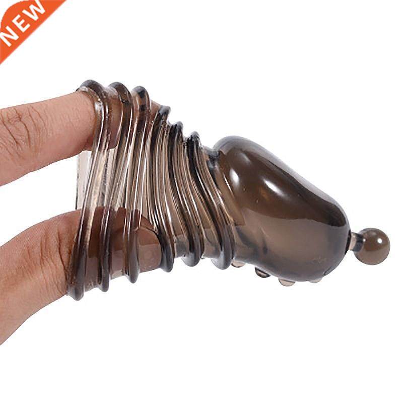 Lengthen Reusable Enlargement Condoms Extend G point Ring Ma