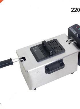 Electric Oil Deep Fryer Stainless steel Commercial Fried Chi