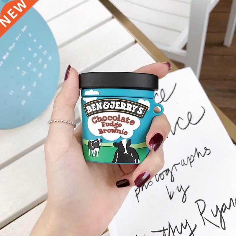 2020 Brand ben jerry chocolate ice cream case For AirPods 1