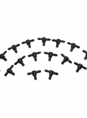 1000 pcs 4/7mm hose Barbed Three-way Tees Atomizing 6mm nozz