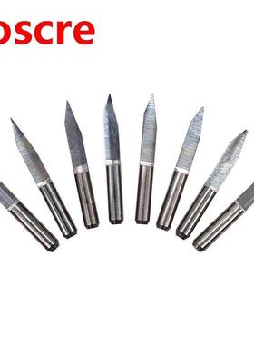 10PCS 10 15 20 25 Degrees .175 1/8 V Shap PCB Engraving Bit