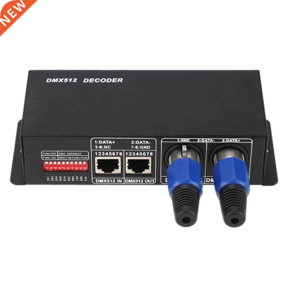 4 Channels DMX512 4A Driver RGBW Decoder Controller for 5050
