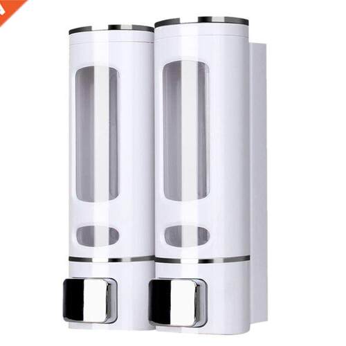 800Ml Soap Dispenser Wall Mount, Manual Hand Shampoo Shower