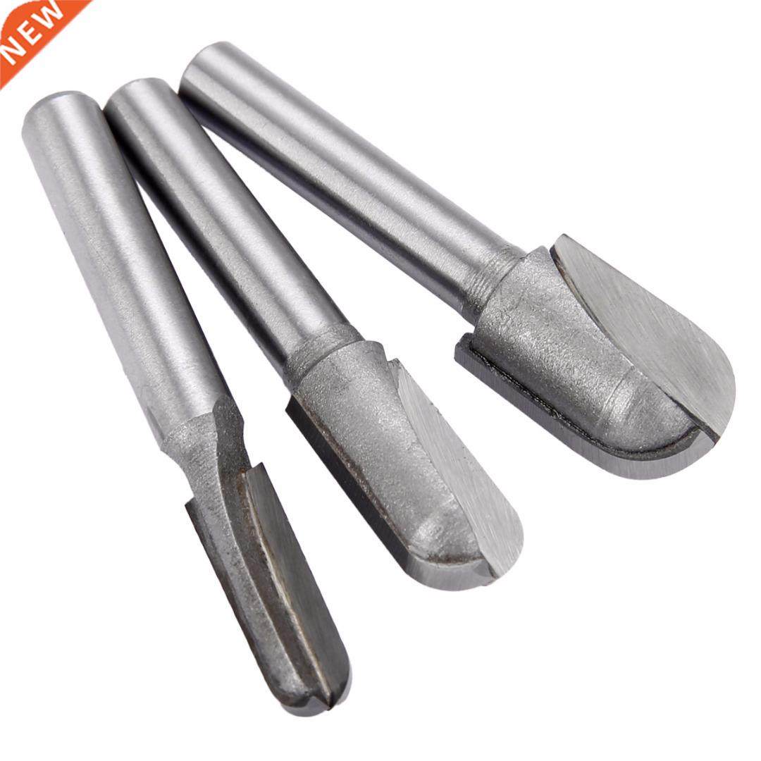 pcs Ball Round Nose Router Bits 1/4