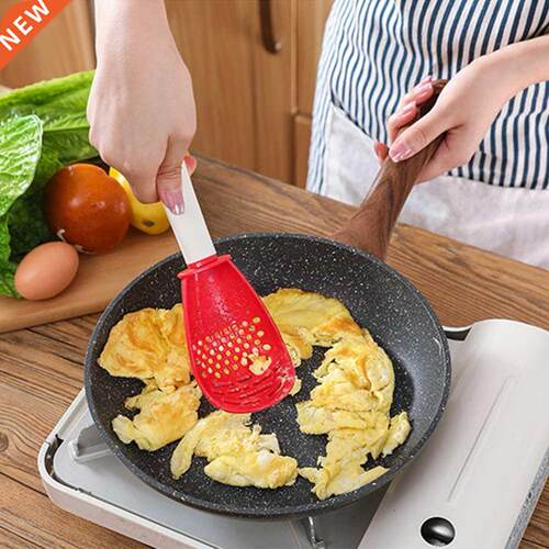 Multifunctional Spoon Strainer Mesh Draining Grinding Ginger