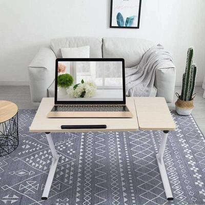 Portable Adjustable Height Laptop Desk Foldable Computer Sta