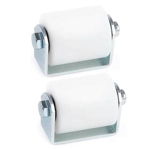2Pcs Slide Gate Guide Roller  Inches Hard Nylon Sliding Rol