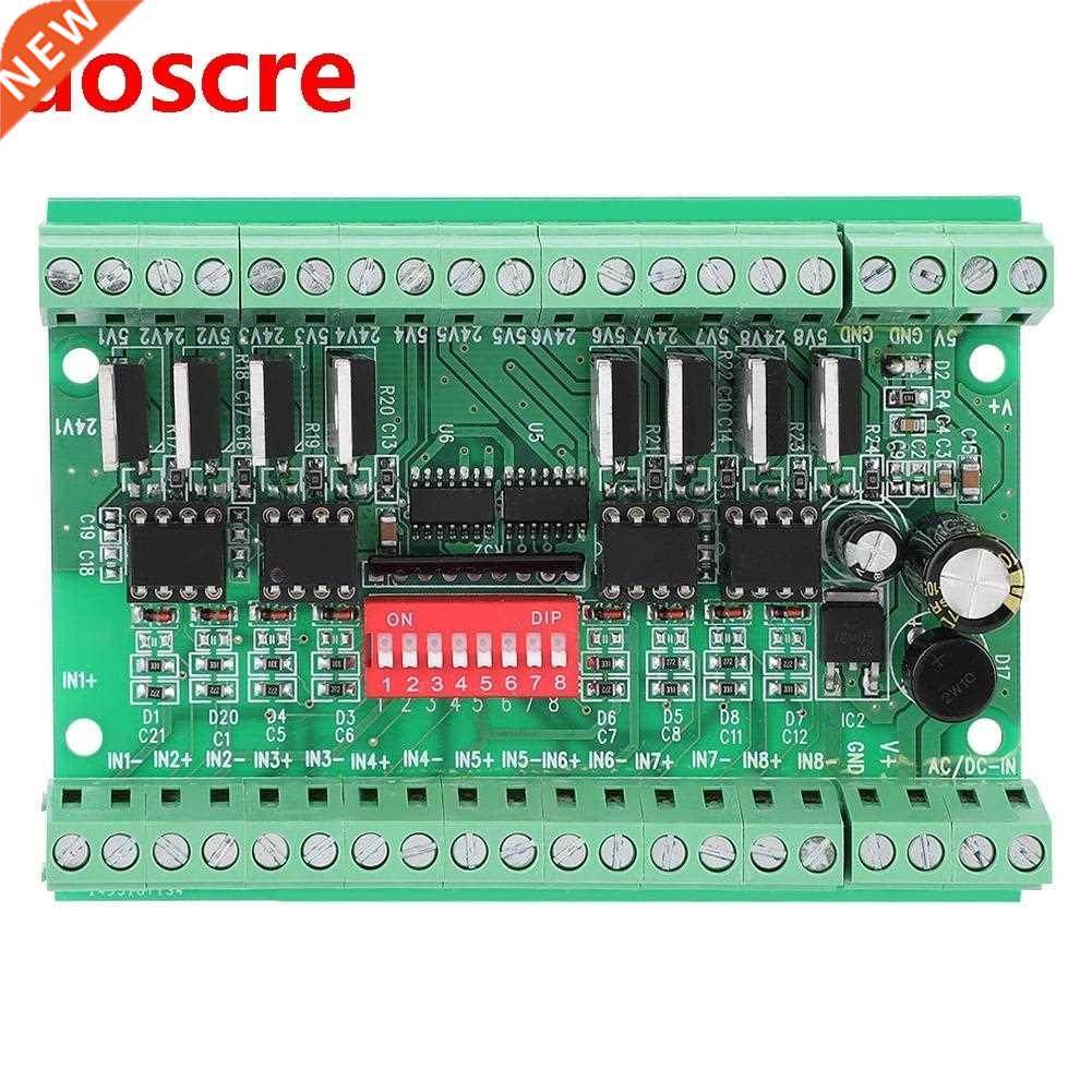 8-Channel Level Converter Module NPN/PNP to NPN 5V/24V Squar