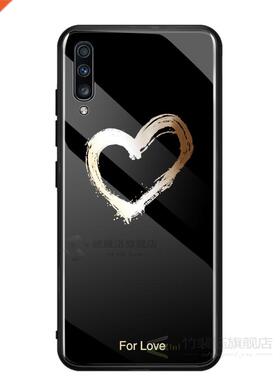 Painted Glass Case Samsung Galaxy A70 A30 A20 A10 A50 A7 20