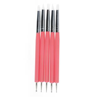 5PCS 2 Way Dotting To Pottery Clay Ball Styluses Tos P