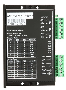 New FMD2740C CNC 2 Phase Stepper Motor Driver 50VDC 4A 128 M