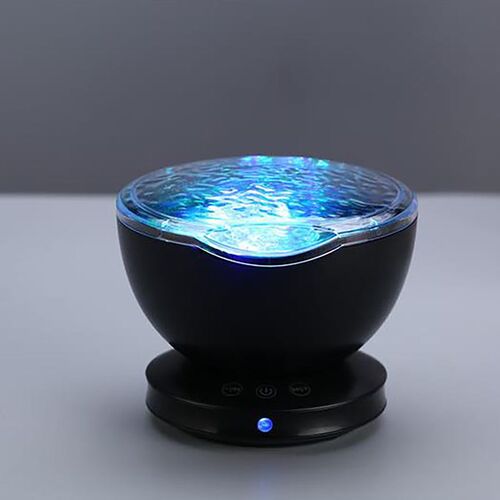 Ocean Wave Projector LED Night Light With USB Powered TF Car