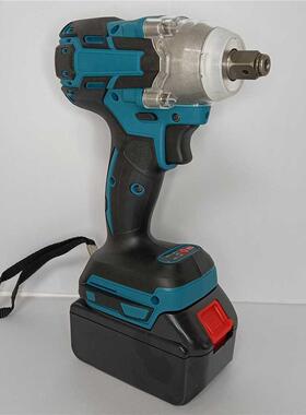 18V 2 In 1 Brushless Cordless Electric Impact Wrench 1/2Inch
