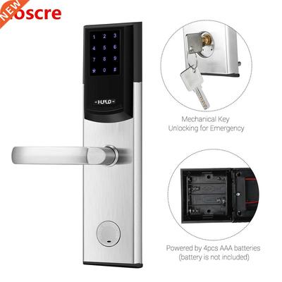 Emergency Mechanical Keys Locks Smart Security Door Lock Thr