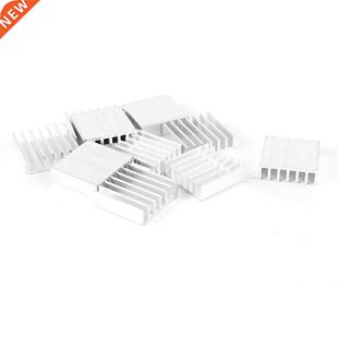 10 Pcs 20mm x 20mm x 6mm Aluminum Heatsink for IC MOSFET SCR