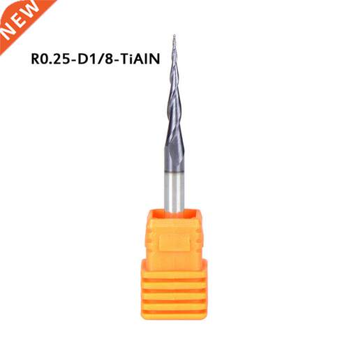 Tungsten Carbde End Mll 0.25mm Ball Nose Taper Router Bts