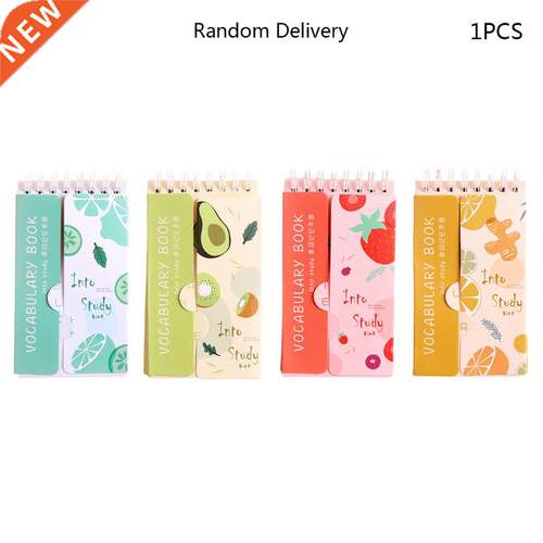 Kawaii Fruit Notebook Foreign Language Vocabulary English Wo