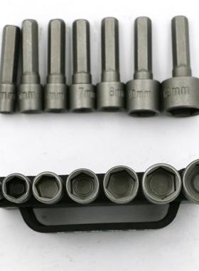 14pc Power Nut Driver Set Black Case Metric & Standard S