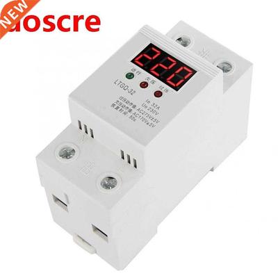 AC 230V 32A 2P Voltage Protector Automatic Reconnect Under v