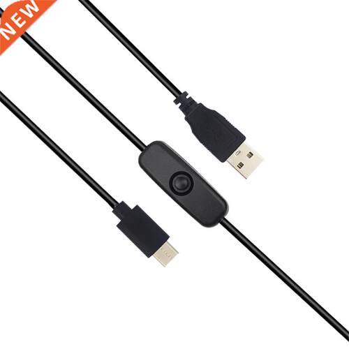 Power Adapter Cable 5V 3A USB to Type-C Power Supply Cord wi