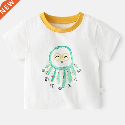 Summer Toddler Girls Boys Clothes Cartoon Cute Print Short S