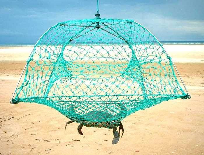 fully Clapsible crabbing traps Fded Portable 2/4 Hes c