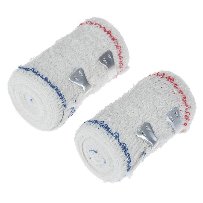 2 Roll 7.5cm*4.5m Elastic Crepe andage Wound Dressing Outdo