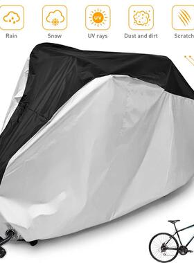 Bicycle Cover Bike Rain Cover Bicycle Waterproof Dustproof U
