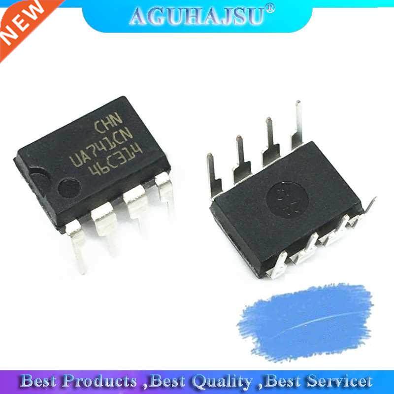 10PCS UA741CN DIP-8 UA741 LM741 ST OPERATIONAL AMPLIFIERS IC